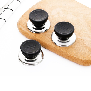 Fabricación de cocina <span class=keywords><strong>Universal</strong></span> reemplazable <span class=keywords><strong>olla</strong></span> cubierta manija Circular plástico exquisita tapa manija - Product Image 1
