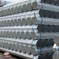 Tuyaux galvanisés de classe B à épaisseur moyenne BS1387 En10255 DN15 à DN 100 mm en acier au carbone, prix par tonne