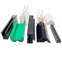 Prix bas Uhmwpe bandes d'usure de glissière en plastique dur plat Uhmwpe bandes résistantes à l'usure