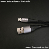 Cables USB a Micro USB V8 Android de 15w, Trenzados, para Pedidos al por Mayor a Precios Económicos