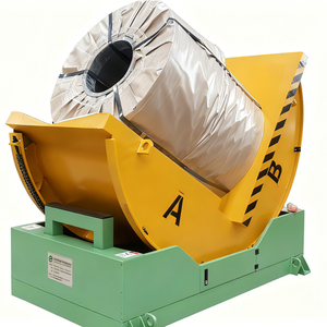 เครื่องพลิกม้วนอะลูมิเนียม/เหล็กกึ่งอัตโนมัติ 10 ตัน ยี่ห้อ <span class=keywords><strong>JOMA</strong></span> 90 องศา เครื่องพลิก 15 ตัน รองรับหลายแรงดันไฟฟ้า - Product Image 6