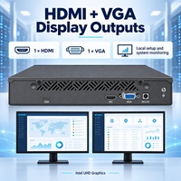 VPN Ağ Geçidi Bilgisayarı Intel N150 4 X Intel I226 LAN M.2 NVMe ile Uzak Şube Ofis Bağlantısı için