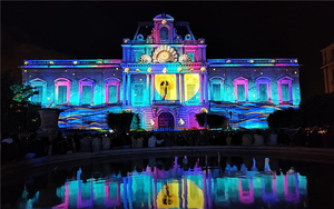 <span class=keywords><strong>Proyector</strong></span> láser <span class=keywords><strong>interactivo</strong></span> de 10000 lúmenes para mapeo de iluminación 3D en edificios, ideal para espectáculos en exteriores. - Product Image 2