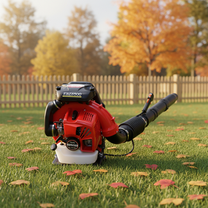 Soplador de Mochila EBZ8500 3.5kW 75.6cc para Lucha Contra Incendios Forestales y Limpieza de Jardines con Boquilla de Acero Inoxidable - Product Image 1