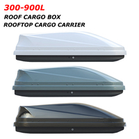 Vente en gros de boîtes de toit universelles 300 900L en ABS rigide, porte-bagages de toit pour voiture