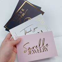 Carte de remerciement holographique personnalisée pour les petites entreprises