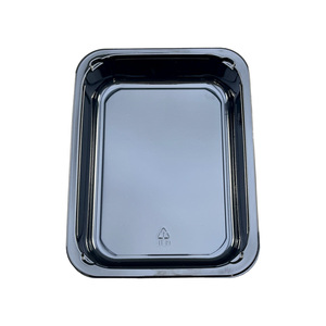 Barquette alimentaire CPET, compatible micro-ondes et four, avec logo personnalisé - Product Image 3