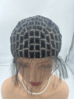 Amygirl Bonnet et Filet en Dentelle Transparente pour Tresses au Crochet, Extension de Cheveux, Tissage et Tressage Usage Commercial