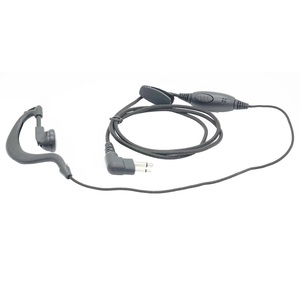 Oreillette à réduction de bruit 2 broches avec micro PTT et crochet d'oreille en forme de G de haute qualité pour <span class=keywords><strong>talkie</strong></span>-<span class=keywords><strong>walkie</strong></span> Motorola séries CP GP CLS XTN - Product Image 2