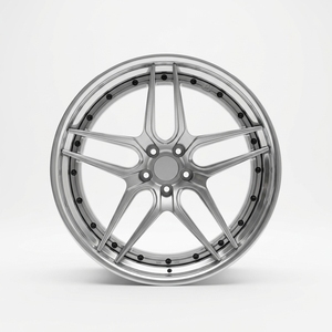 Jantes Flow Forming à 5 branches 15 <span class=keywords><strong>16</strong></span> 17 18 pouces 4x100 5x112 5x114.3 à déport profond JDM pour Civic Subaru - Product Image 2