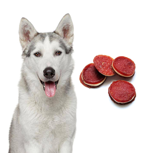 OEM ODM, venta al por mayor de comida natural para perros, aperitivos para mascotas, galletas de pato y bacalao, comida seca, pollo, pato, protege los dientes, golosinas de entrenamiento - Product Image 1