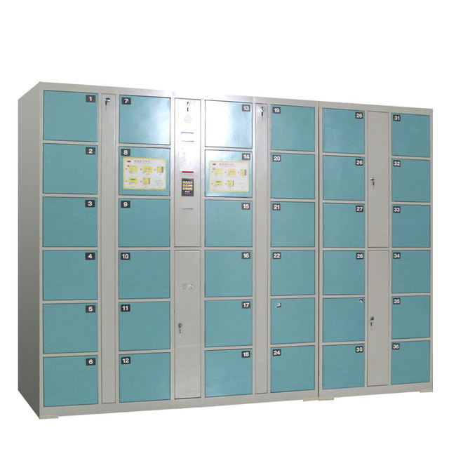 Wholesale Smart Parcel Delivery Locker Automatic Electronic Digital Storage Cabinet Kiosk for Public Station Supermarket