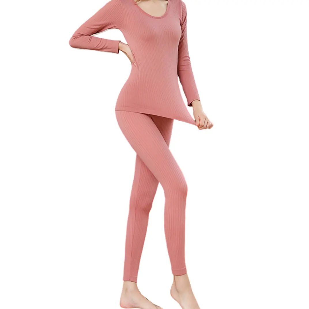 2 Piece Women Super Cozy Thermal Underwear Long Johns Top and Bottom Thermal Underwear Sets Men Johns