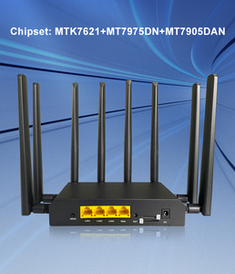 Enrutador Wi-Fi 5G 4G con cable de doble acceso OpenWRT Gigabit de doble banda 1800Mbps 2. 2 4G 5G LTE con ranuras para tarjetas SIM duales Enrutadores de módem - Product Image 2