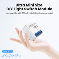 LangYeao 10A 1/2/3 Gang Smart Control Tuya Smart App Smart Life Switch No Neutral Zigbee 3.0 Module de commutation intelligent