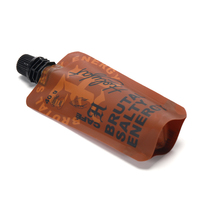 Sacs à bec pour le chocolat et la Sauce, imprimés personnalisés, sachets réutilisables à Double fermeture éclair, sans bpa, 200Ml, 250Ml