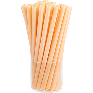 Factory Supplier Eco Friendly Biodegradable Plat <b>Straws</b> Manufacture Milk Tea Juice Sugarcane Bagasse <b>Straws</b> - Product Image 1
