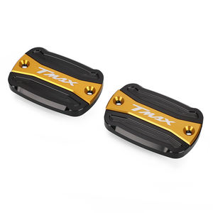 Cubierta de tanque de depósito de cilindro maestro de líquido de frenos delantero de motocicleta de aluminio LANQIAN para YAMAHA <span class=keywords><strong>TMAX</strong></span> 530 <span class=keywords><strong>500</strong></span> 560 <span class=keywords><strong>2010</strong></span>-2019 - Product Image 4