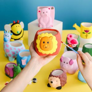 Kit de <span class=keywords><strong>peinture</strong></span> en plâtre pour décoration, moules en plâtre 3D faits à la main pour enfants, citrouille pour Pâques - Product Image 2