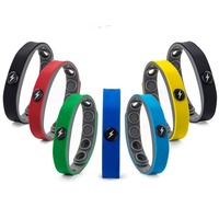Pulseras Ecológicas Ajustables de Colores, Ligeras y Amigables con la Piel, Pulsera de Cuidado de la Salud con Energía Cuántica