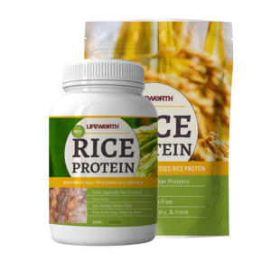 ライフワースヘルスケア従来の加水分解米タンパク質粉末プレワークアウトスポーツ栄養 - Product Image 2