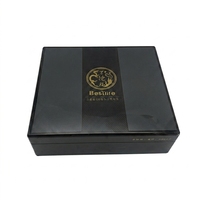Coffret haut de gamme OEM en bois pour Bakhour et Oud - Fibre de carbone bicolore, insert EVA personnalisé pour huile de parfum, bois d'agar, brûleur d'encens