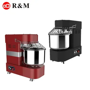 Mesin Peralatan Dapur Mixer, 3Kg 5l 8Kg Rumah Kecil Rumah Lengan Ganda Sabuk Barel Digerakkan Roti Adonan Pizza Dough Mixer