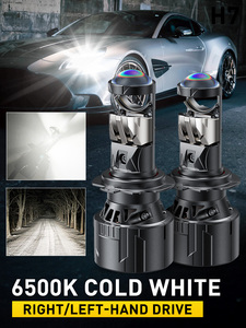 AUXITO Black <b>Projector</b> lens H7 super bright perfect beam pattern cutoff 6500K White CSP Chips H7 Headlight Bulb - Product Image 5