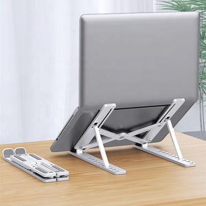 Supporto per laptop pieghevole supporto per <span class=keywords><strong>computer</strong></span> portatile in alluminio di raffreddamento portatile supporto per riser <span class=keywords><strong>da</strong></span> tavolo supporto per aumentare la staffa - Product Image 5