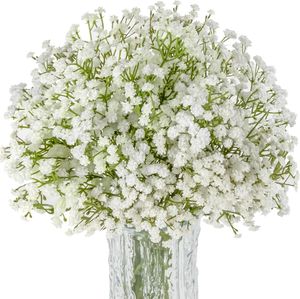 Fleurs artificielles Gypsophile Toucher Réel pour <span class=keywords><strong>Bouquet</strong></span> <span class=keywords><strong>de</strong></span> Mariage, Centre <span class=keywords><strong>de</strong></span> Table, Décoration Maison, Vente en Gros (108 Têtes) - Product Image 1