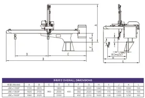 Lengan Robot 6 Dof manusia cerdas, lengan robot industri elektrik bionik