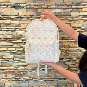 Nueva <span class=keywords><strong>Mochila</strong></span> <span class=keywords><strong>De</strong></span> estudiante acolchada con estampados florales, bonitos lazos bordados, <span class=keywords><strong>mochila</strong></span> escolar, mochilas <span class=keywords><strong>de</strong></span> viaje pequeñas <span class=keywords><strong>de</strong></span> moda para mujeres y niñas - Product Image 3