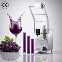 Machine d'emballage électrique entièrement automatique pour le remplissage et la scellage de films, idéale pour les bâtonnets de glace liquides (110V/220V)