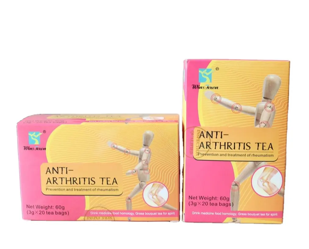 Thé sain anti-arthrite pour hommes et femmes, thé fort, emballage personnalisé, fabricant d'origine, vente en gros, meilleure vente