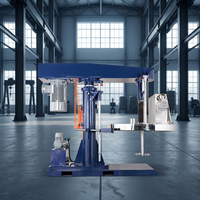 Mezcladora Dispersora Automática de Alta Velocidad FARFLY para Pigmentos, Tintas, Pinturas, Recubrimientos y Productos Químicos, con Motor, Capacidad de 500L