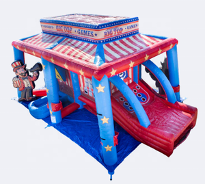 Château gonflable commercial géant d'extérieur <span class=keywords><strong>de</strong></span> premier plan en Chine, aire <span class=keywords><strong>de</strong></span> jeux gonflable pour adultes - Product Image 3