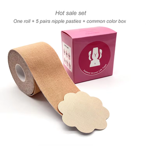 Cinta Adhesiva Invisible Elástica, Transpirable, Impermeable, de Algodón, para Levantar el Busto, sin Tirantes - Product Image 2