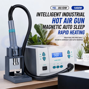 Pistolet à air chaud de qualité industrielle 1000W haute puissance pour la maintenance des circuits imprimés de téléphones porta - Product Image 4