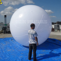 Sphère publicitaire gonflable à l'hélium de 3 m de diamètre, ballon en PVC de forme ronde K7050