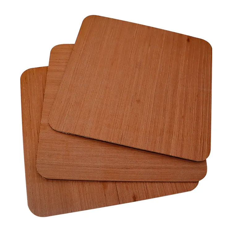 Manufacturer Custom commercial plywood 25mm thick commercial wood plywood natural wood veneer faced plywood