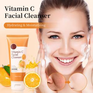 Nettoyant Visage Personnalisé OEM à la Vitamine C et Crème à l'Acide Hyaluronique pour un Nettoyage en Profondeur, Hydratation et Soin du Visage - Product Image 6