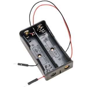 Caja de batería de litio <span class=keywords><strong>18650</strong></span> de dos secciones serie V con cable DuPont tipo Pin macho soporte de batería Diy contenedor de batería - Product Image 6