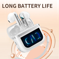 Écouteurs TWS J58 5.4 sans fil intra-auriculaires HiFi avec étui à double affichage LED et batterie dynamique