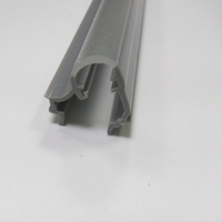 Fabricant de profilés en plastique extrudé sur mesure PVC/PE/ABS, profilés rigides en plastique personnalisés pour fenêtres et portes, Kebao KB-n1500, durable