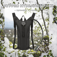 Sac à dos d'hydratation tactique d'extérieur 25L léger et imperméable avec poche à eau 2L/3L, doublure en polyester, pour randonnée, cyclisme, vélo 2026