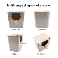 Fournitures pour oiseaux, boîte d'élevage, cage d'aviarium, incubateur extérieur, boîte en plastique pour animaux de compagnie