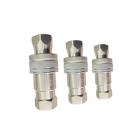 Accouplement rapide à bille en acier, vente directe d'usine, accouplement pour moissonneuse-batteuse à maïs, accouplement rapide hydraulique ISO5675