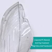 Qualité garantie, nouvelle marque taïwanaise, coque de phare transparente 12V de remplacement, revêtement PC UV, Mercedes-Benz Classe C W204