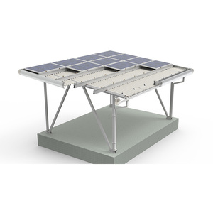 Panneau solaire, auvent de port de parking, structure en acier de stationnement solaire pv, <span class=keywords><strong>abri</strong></span> d'auto solaire - Product Image 6