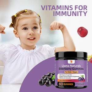 Gomitas de Saúco Llama Naturals OEM para Niños, Suplemento de Apoyo Inmunológico con Vitamina C y Zinc - Product Image 4